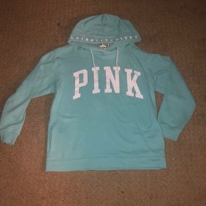 Blue Victorious Secret Pink hoodie